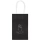 Champagne Crystal Toast Medium Twisted Handled Bags Image 1 of 2